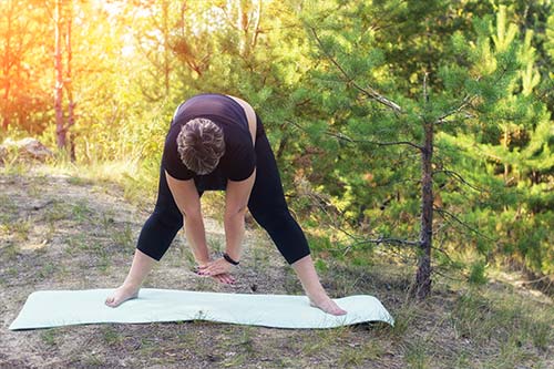 Fitness an der frischen Luft